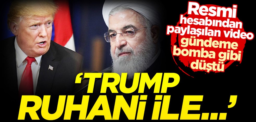 Beyaz Saray, Trump’ı Ruhani ile görüştürdü!