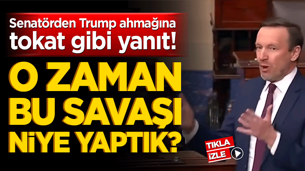 Beyaz Saray’da Hürmüz kavgası! Trump’ın milyar dolarlık faturasına senatörden zehir zemberek yanıt!
