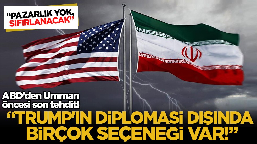 Beyaz Saray’dan İran’a Umman uyarısı: "Başkan Trump’ın diplomasi dışında birçok seçeneği var"