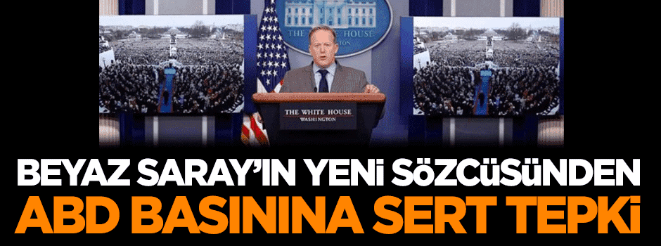 Beyaz Saray'ın yeni sözcüsünden ABD basınına sert tepki!