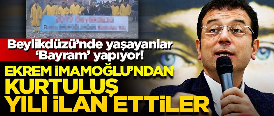 Beylikdüzü'nde büyük sevinç! 'Beton Ekrem'den kurtuluş yılı