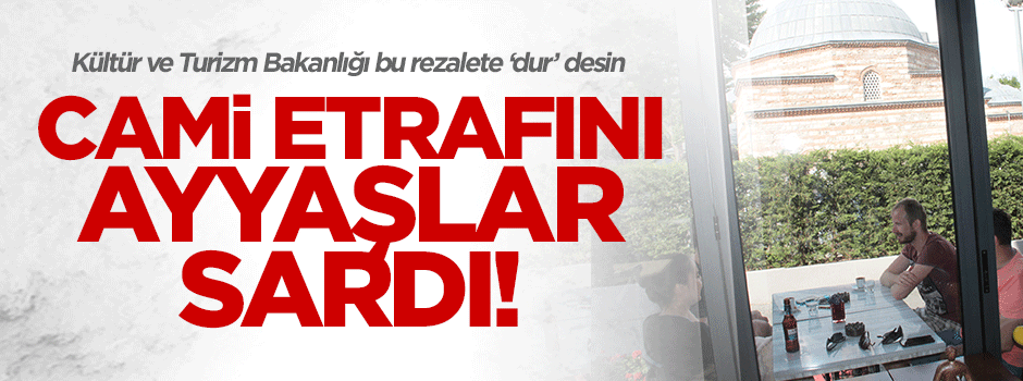 Beyoğlu’ndaki camiler meyhane kıskacında