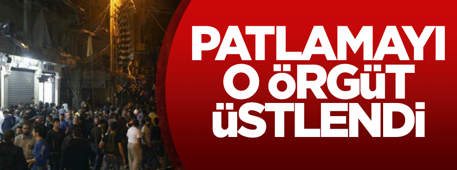 Beyrut'taki patlamayı DAEŞ üstlendi