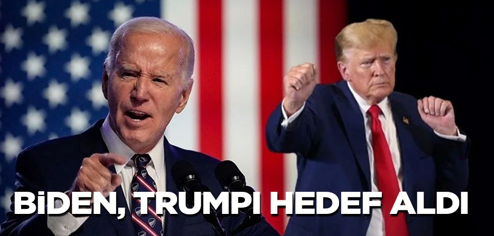 Biden, 'Amerikan demokrasisine büyük bir tehdit' diye söyledi! Trumpı hedef aldı! İşte o açıklama geldi