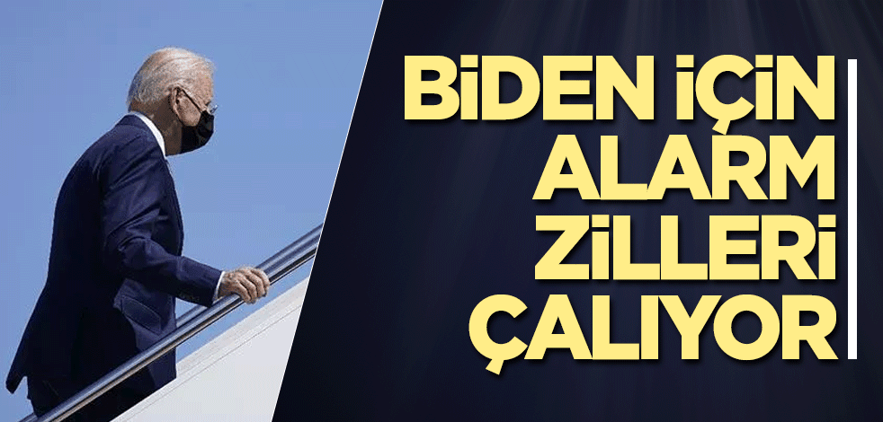 Biden için alarm zilleri çalıyor