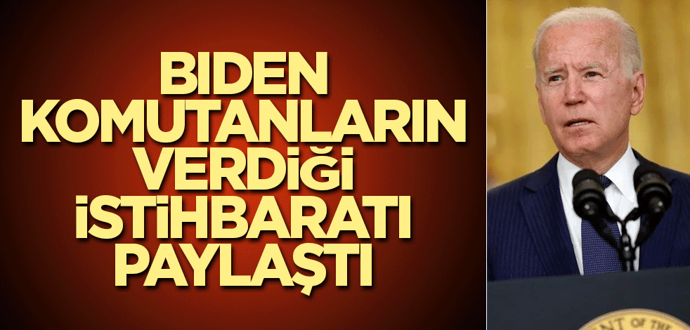Biden yeni bir saldırı beklendiğini açıkladı