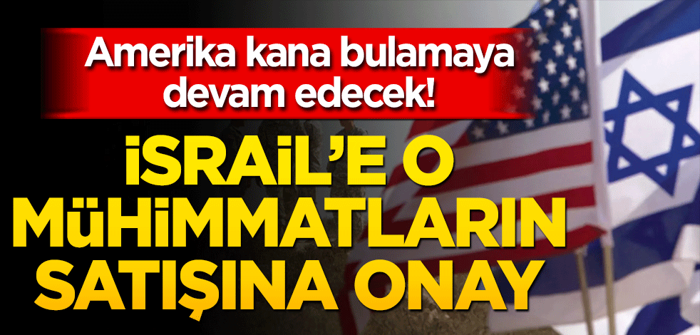 Biden yönetiminden İsrail’e tank mermisi satışına onay