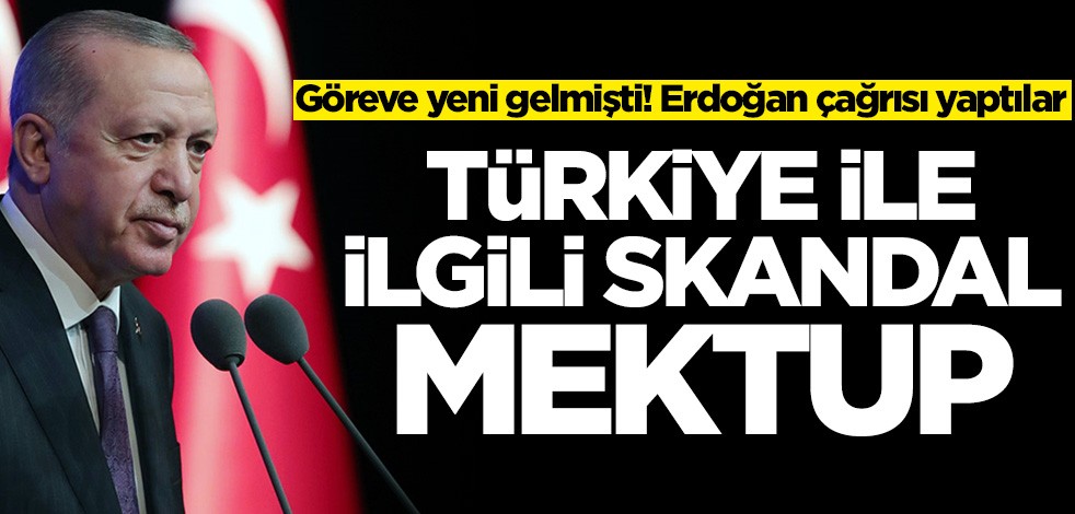 Biden'a skandal Türkiye mektubu!