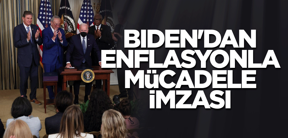 Biden'dan enflasyonla mücadele imzası