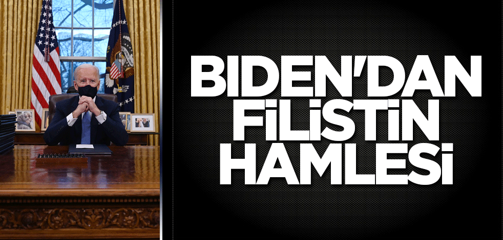 Biden'dan Filistin hamlesi