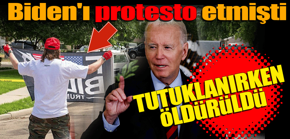 Biden'ı tehdit eden ABD’li öldürüldü