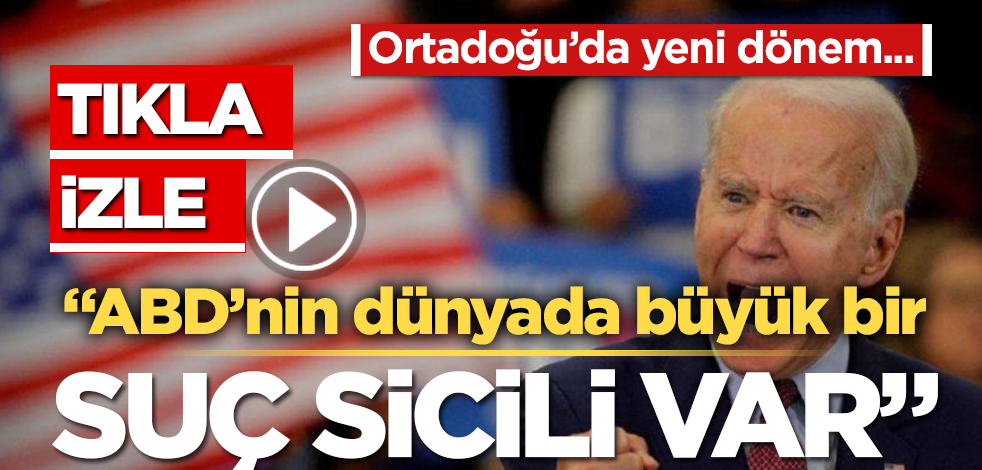  Biden’ın Ortadoğu’da işgal, kan ve gözyaşı siyaseti devam edecek mi? Ayşe Müzeyyen Taşçı: Amerika'nın dünyada büyük bir suç sicili var