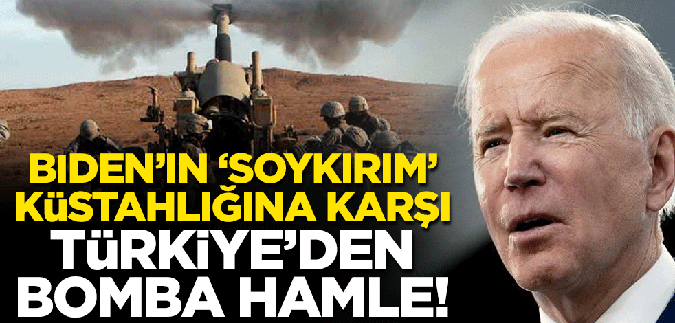 Biden'ın 'soykırım' küstahlığına karşı Türkiye'den bomba hamle gelebilir!