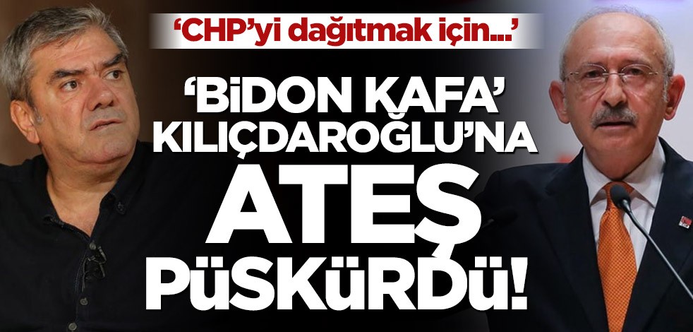 ‘Bidon kafa’ Kemal Kılıçdaroğlu’na ateş püskürdü! ‘CHP’yi dağıtmak için saraydan para almış’