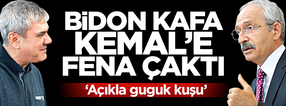 Bidon kafa, Kılıçdaroğlu'na "Guguk kuşu" dedi