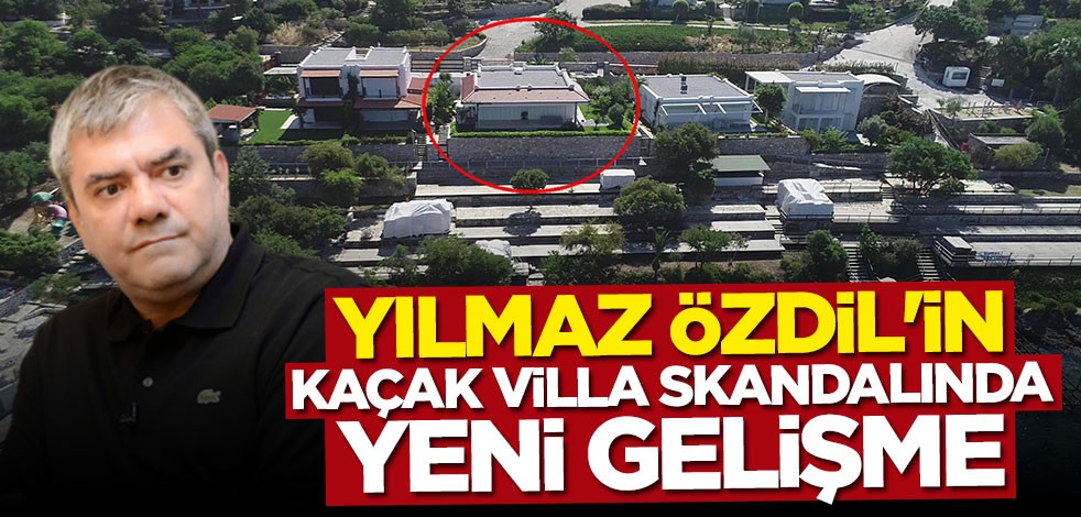 "Bidon kafa" Yılmaz Özdil'in kaçak villa skandalında yeni gelişme: Savunması alınacak