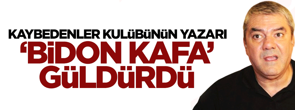 'Bidon kafalı' Yılmaz Özdil güldürdü: AK Partililer kaybetti