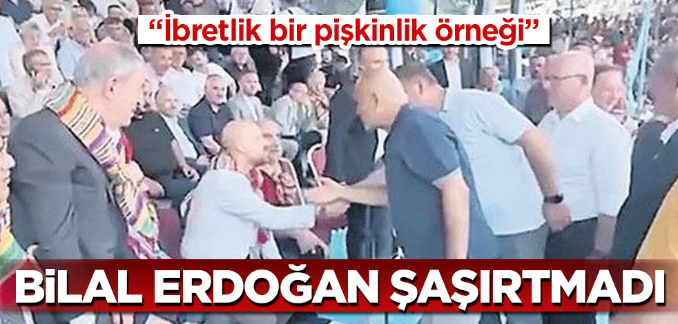Bilal Erdoğan şaşırtmadı! "İbretlik bir pişkinlik örneği"