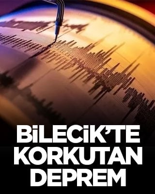 Bilecik’te korkutan deprem