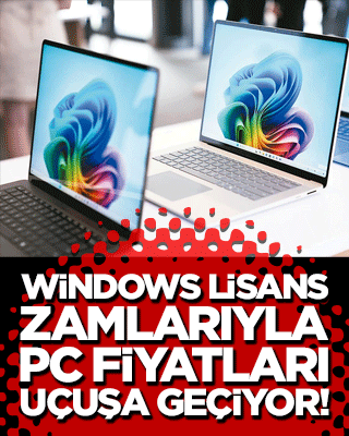 Windows lisans zamlarıyla PC fiyatları uçuşa geçiyor!