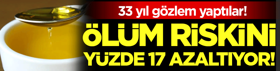 Bilim adamları 33 yıl gözlem yaptı: Ölüm riskini yüzde 17 azaltıyor!