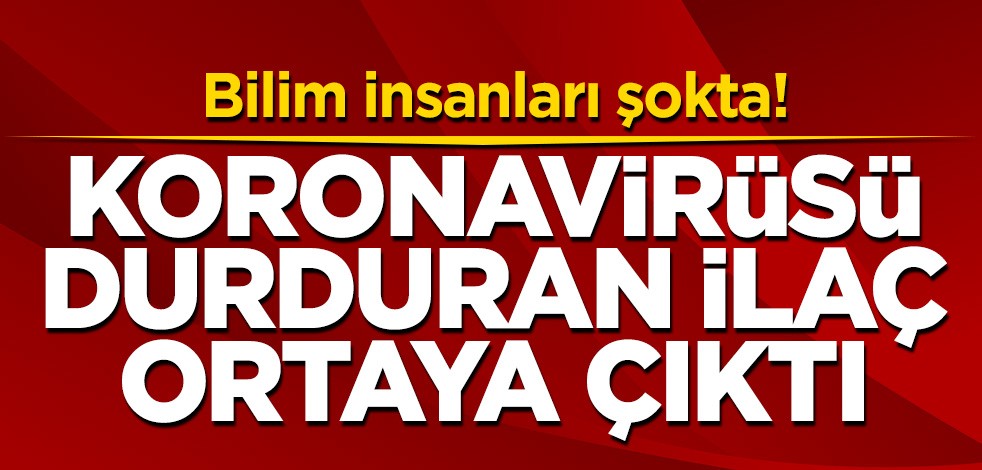 Bilim insanları şokta! Koronavirüsü durduran hap ortaya çıktı