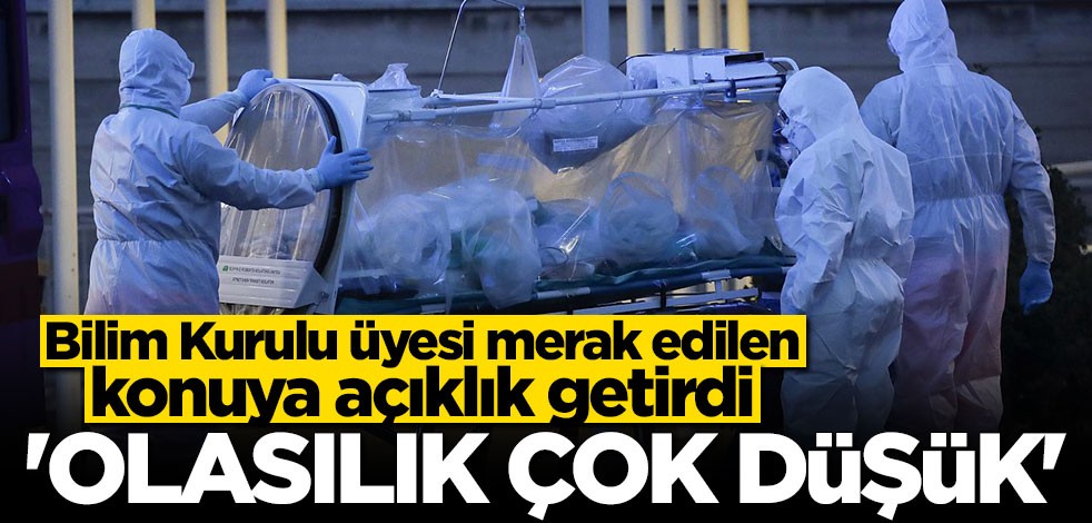 Bilim Kurulu Üyesi açıkladı: İkinci defa hastalanma olasılığı çok düşük