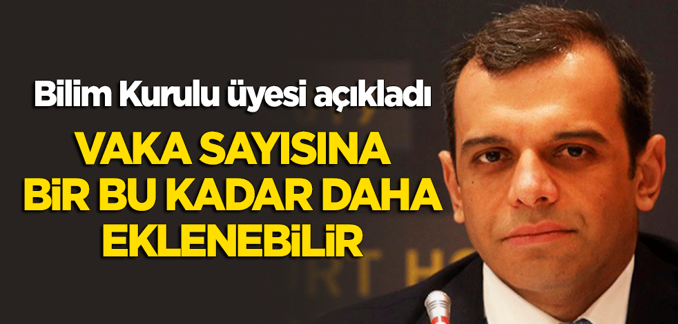 Bilim Kurulu üyesi açıkladı: Toplam vaka sayısına bir bu kadar daha eklenebilir