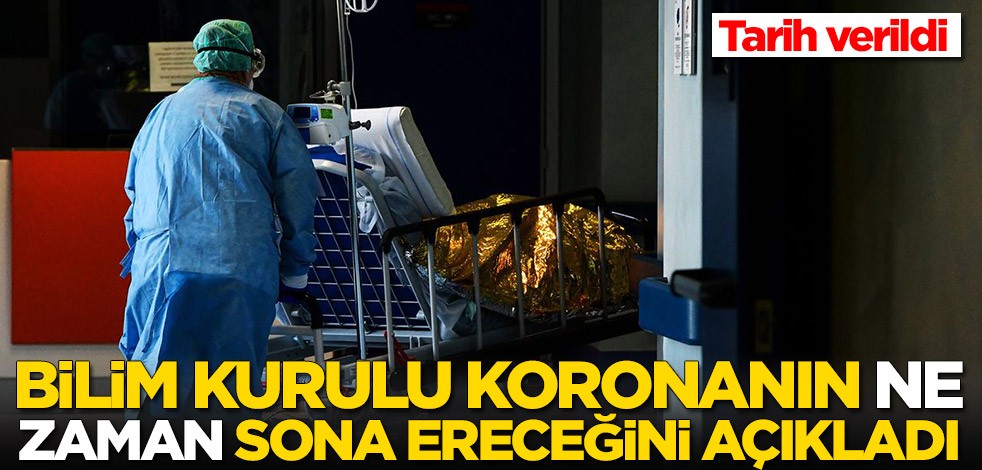 Bilim Kurulu üyesi koronavirüsün ne zaman sona ereceğini açıkladı