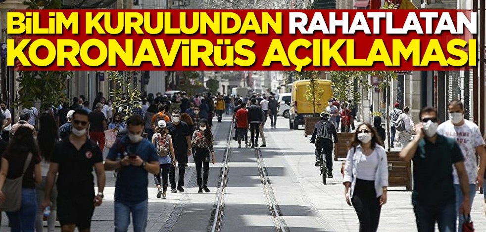 Bilim Kurulu üyesi Levent Yamanel'den rahatlatan koronavirüs açıklaması