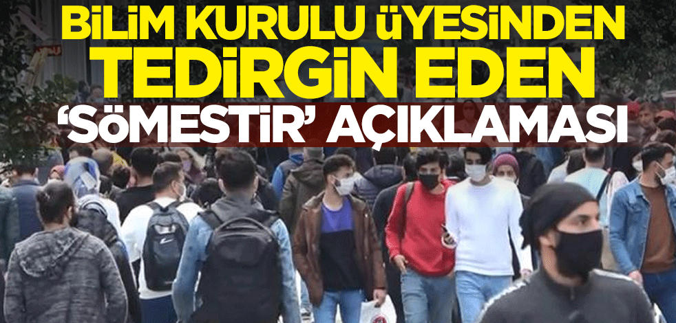 Bilim Kurulu üyesi Prof. Dr. Tevfik Özlü'den tedirgin eden açıklama: Sömestir tatilinde hareketlilik olursa yeni bir dalga gelebilir