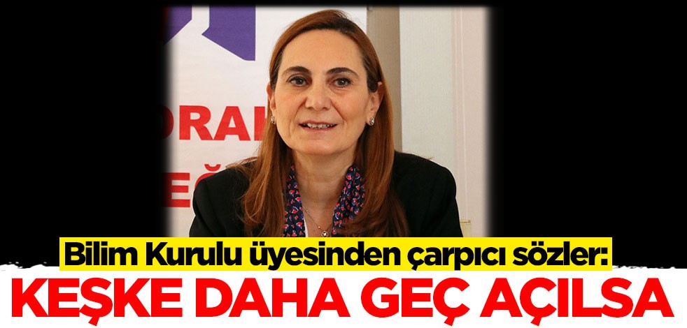 Bilim Kurulu üyesinden çarpıcı sözler: Keşke AVM'ler daha geç açılsa