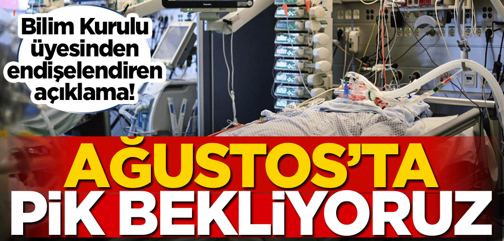 Bilim Kurulu üyesinden endişelendiren açıklama! 'Ağustos'ta yeni bir pik bekliyoruz'