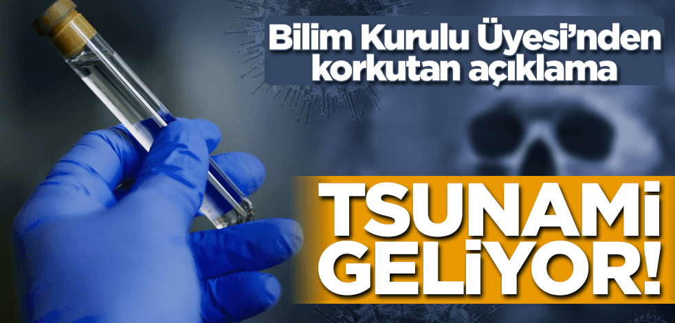 Bilim Kurulu Üyesi'nden korkutan açıklama: Tsunami geliyor!