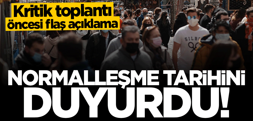 Bilim Kurulu üyesinden normalleşme açıklaması