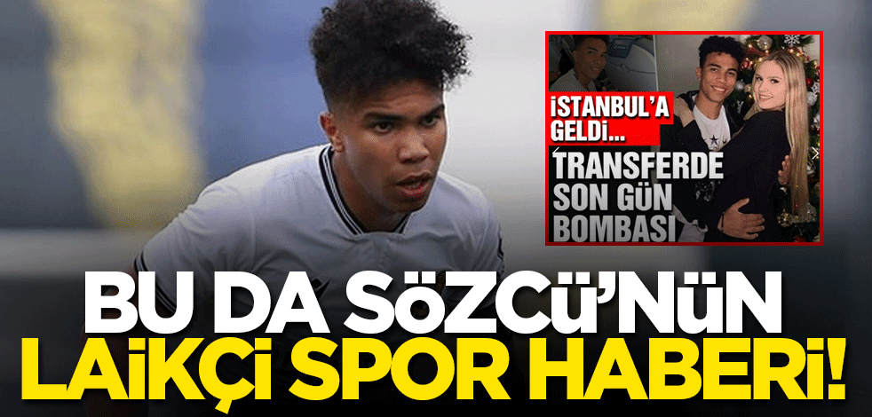 Bilinçaltına gönderme! Bu da Sözcü'nün Laikçi spor haberi