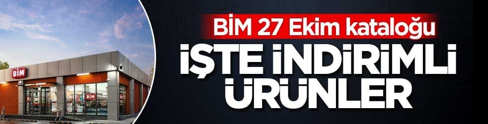 BİM 27 Ekim kataloğu: Temizlikten gıdaya, mobilyadan kozmetiğe yeni ürünler