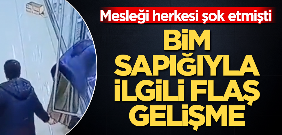 BİM sapığıyla ilgili flaş gelişme! Mesleği herkesi şok etmişti