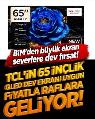 BİM'den büyük ekran severlere dev fırsat!