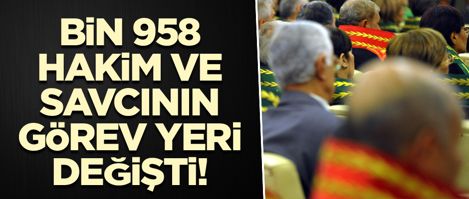 Hakim ve savcılar için yeni kararname yayımlandı
