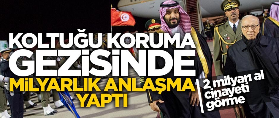 Bin Selman, koltuğu koruma gezisinde 2 milyarlık anlaşma yaptı