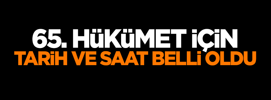Binali Yıldırım yeni kabineyi Erdoğan'a sunacak!