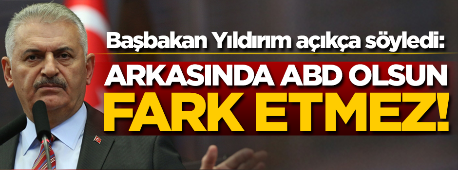Binali Yıldırım'dan Menbiç açıklaması!