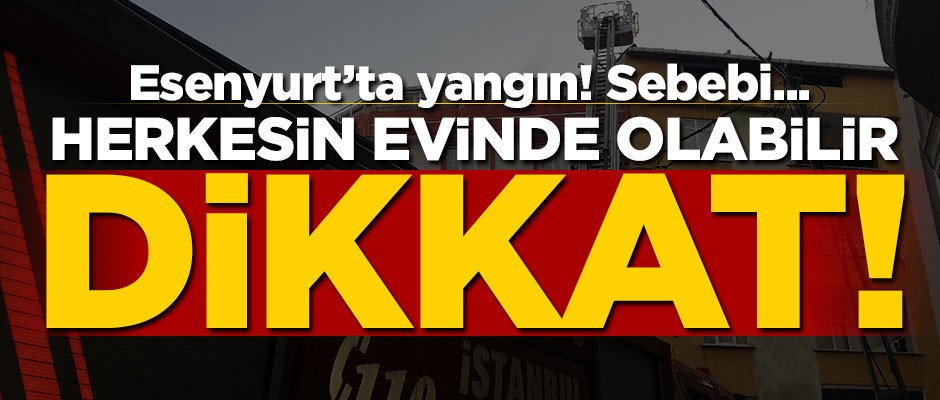 Binanın çatısında çıkan yangında elektrik sobası iddiası