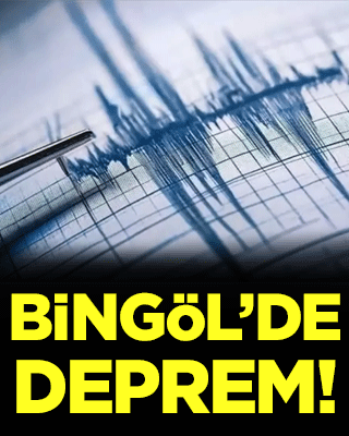 Bingöl'de deprem meydana geldi!