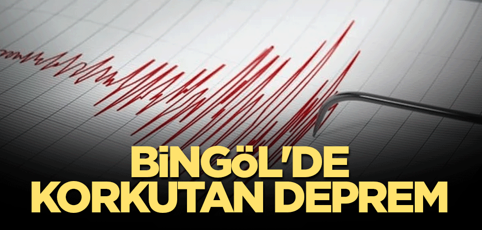 Bingöl'de korkutan deprem