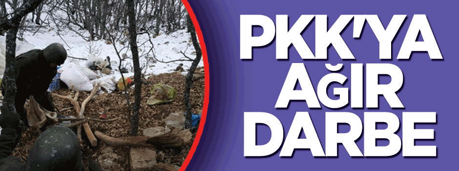 Bingöl'de PKK’ya ağır darbe