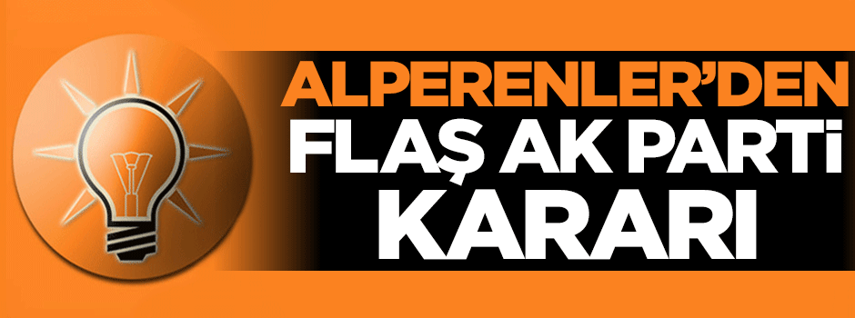 Bingöllü Alperenler'den AK Parti'yi destekleme kararı