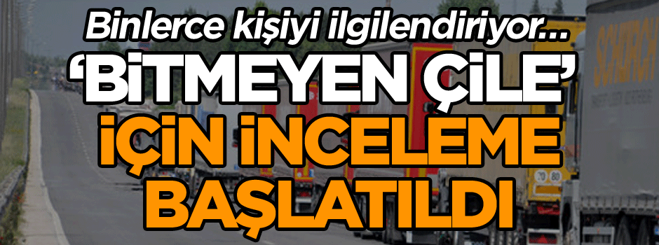 Binlerce kişiyi ilgilendiriyor… ‘Bitmeyen çile’ için inceleme başlatıldı