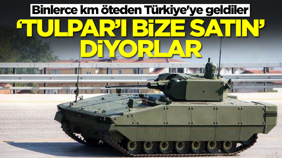 Binlerce km öteden Türkiye'ye geldiler! 'Tulpar'ı bize satın' diyorlar